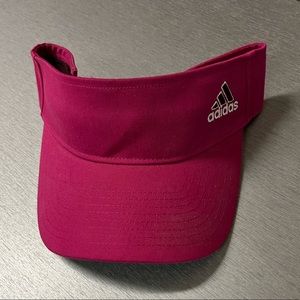 Pink adidas visor